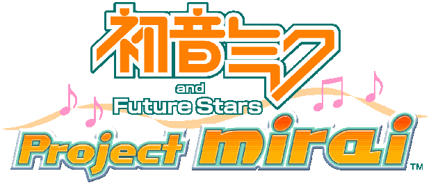 初音ミク and Future Stars Project miraiロゴ