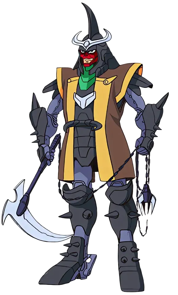 鬼魔将・朱天童子