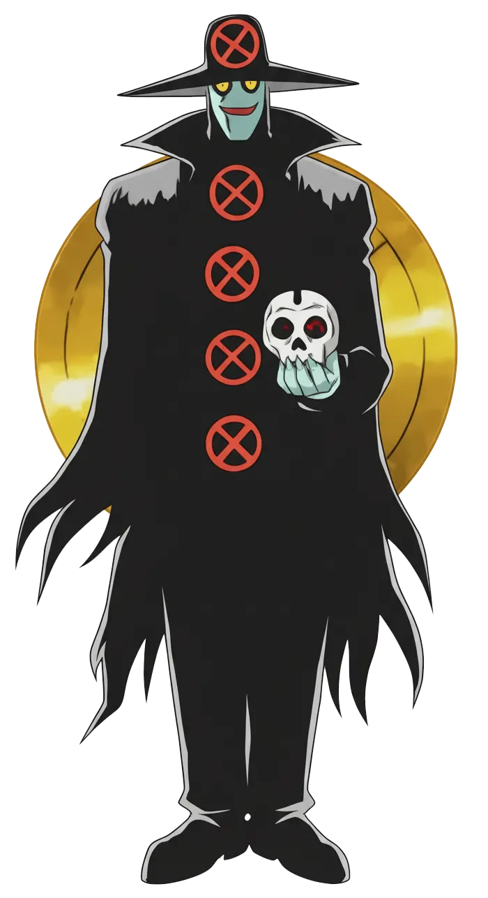 黒マントの男