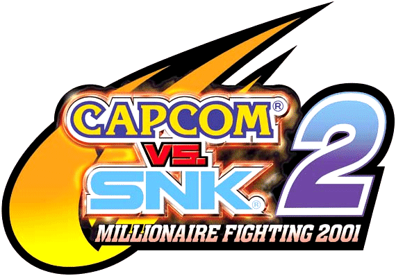 CAPCOM VS. SNK 2 MILLIONAIRE FIGHTING 2001ロゴ