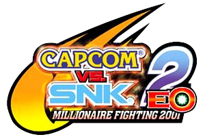 CAPCOM VS. SNK 2 EO MILLIONAIRE FIGHTING 2001ロゴ
