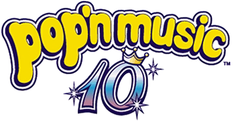 pop'n music 10ロゴ
