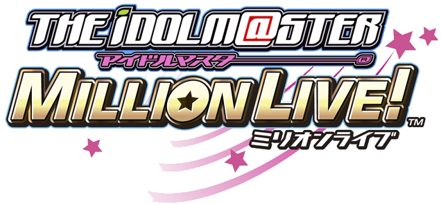  THE IDOLM@STER MILLION LIVE! アイドルマスターミリオンライブ！ロゴ