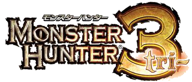 モンスターハンター3（トライ）ロゴ