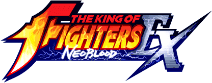THE KING OF FIGHTERS EX 〜NEO BLOOD〜ロゴ